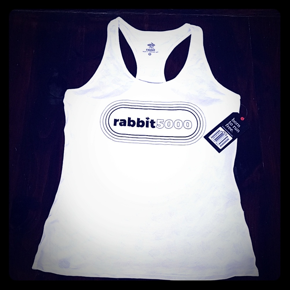 NWT rabbit Women's Running Tank - Bunny Hop